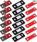 Cabinet Magnetic Catch 6 Pack Ultra Thin Cabinet Door Magnets Stick on Drawer Magnets Cabinet Latch Magnetic Closures for Cabinets Kitchen Closet Door Closing Magnetic Door Catch Closer